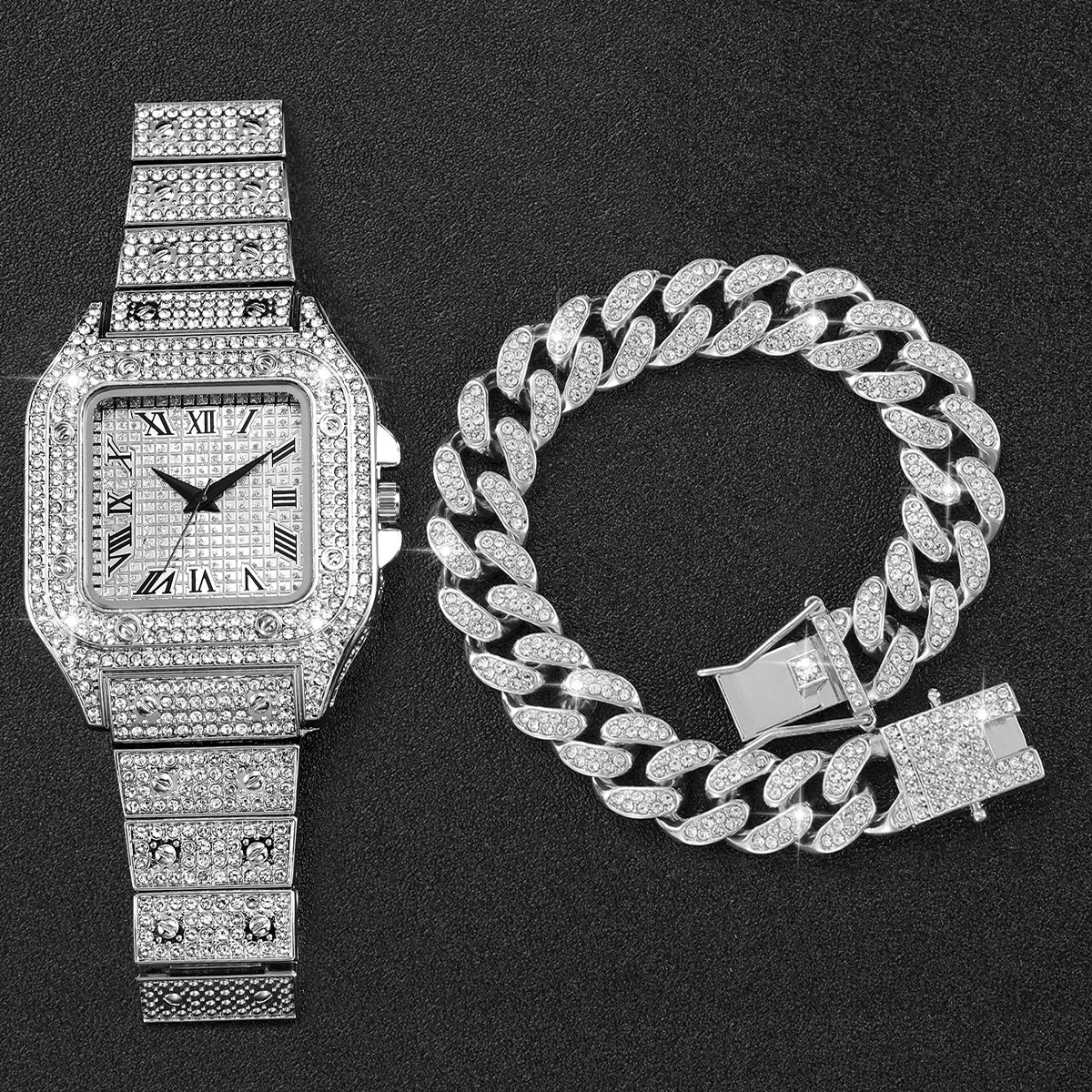 Luxiora – Montre en diamant VVS