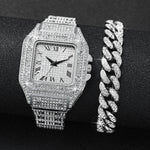 Luxiora – Montre en diamant VVS