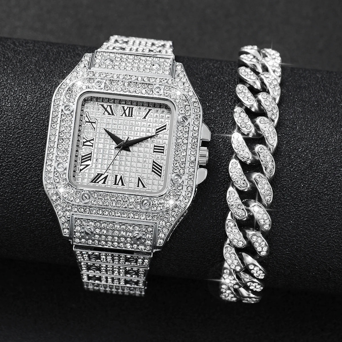 Luxiora – Montre en diamant VVS